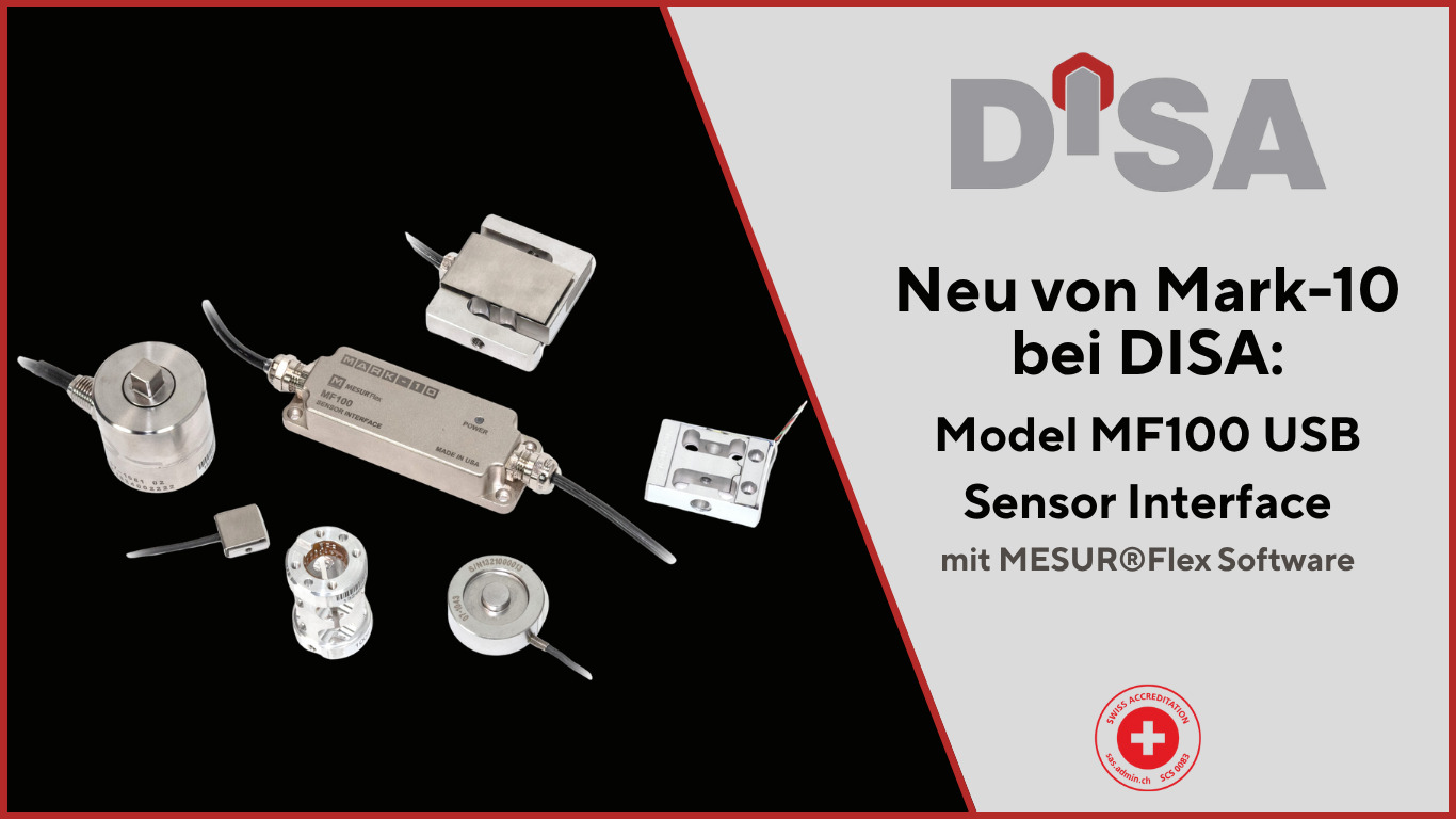 Neu bei DISA AG Sarnen – und neu von Mark-10