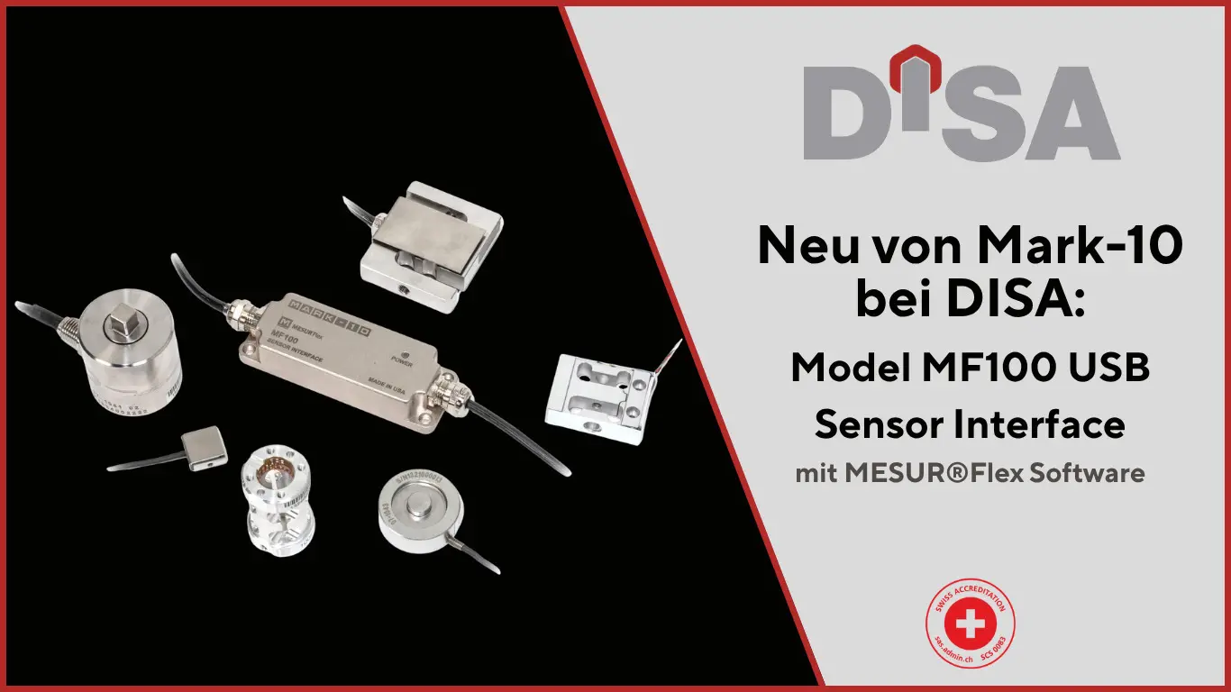 Neu bei DISA AG Sarnen – und neu von Mark-10