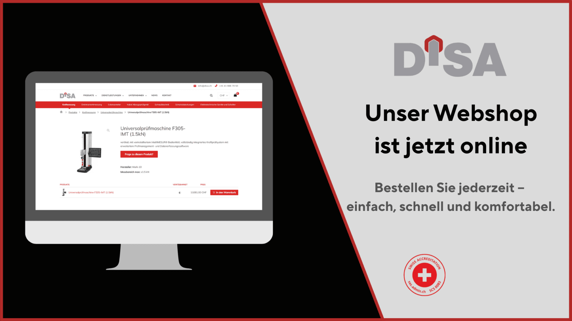 Unser Webshop ist jetzt online