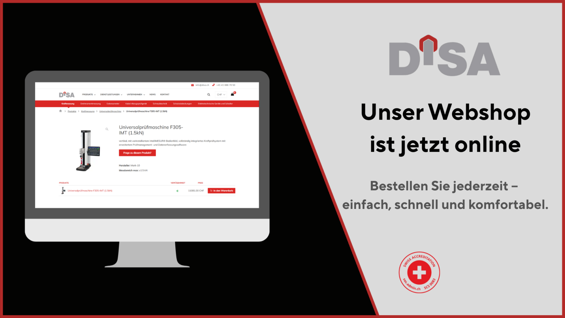 Unser Webshop ist jetzt online